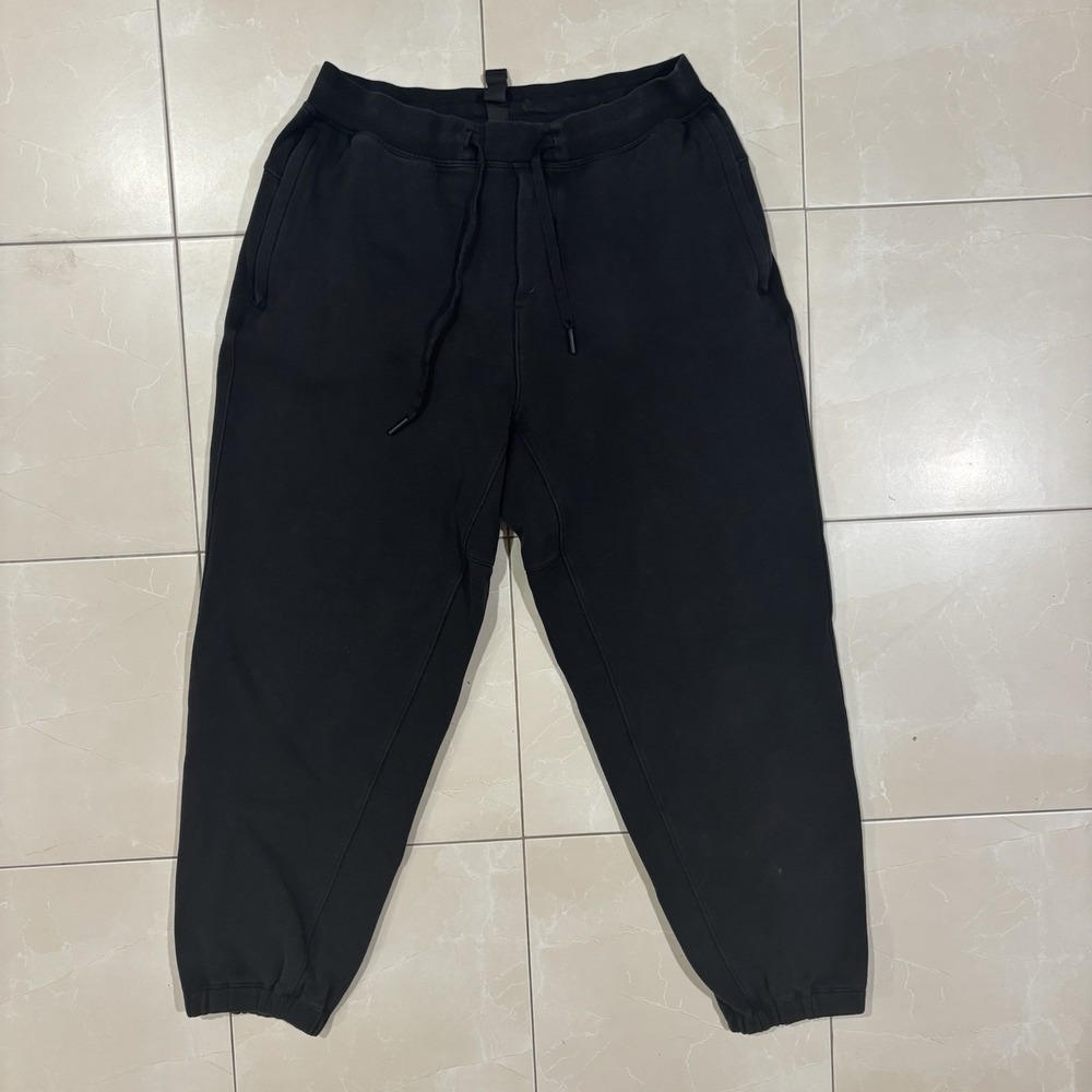 Lululemon Steady State Joggers Mens Small Black Sweatpants Athletic Gym LM5AVSS